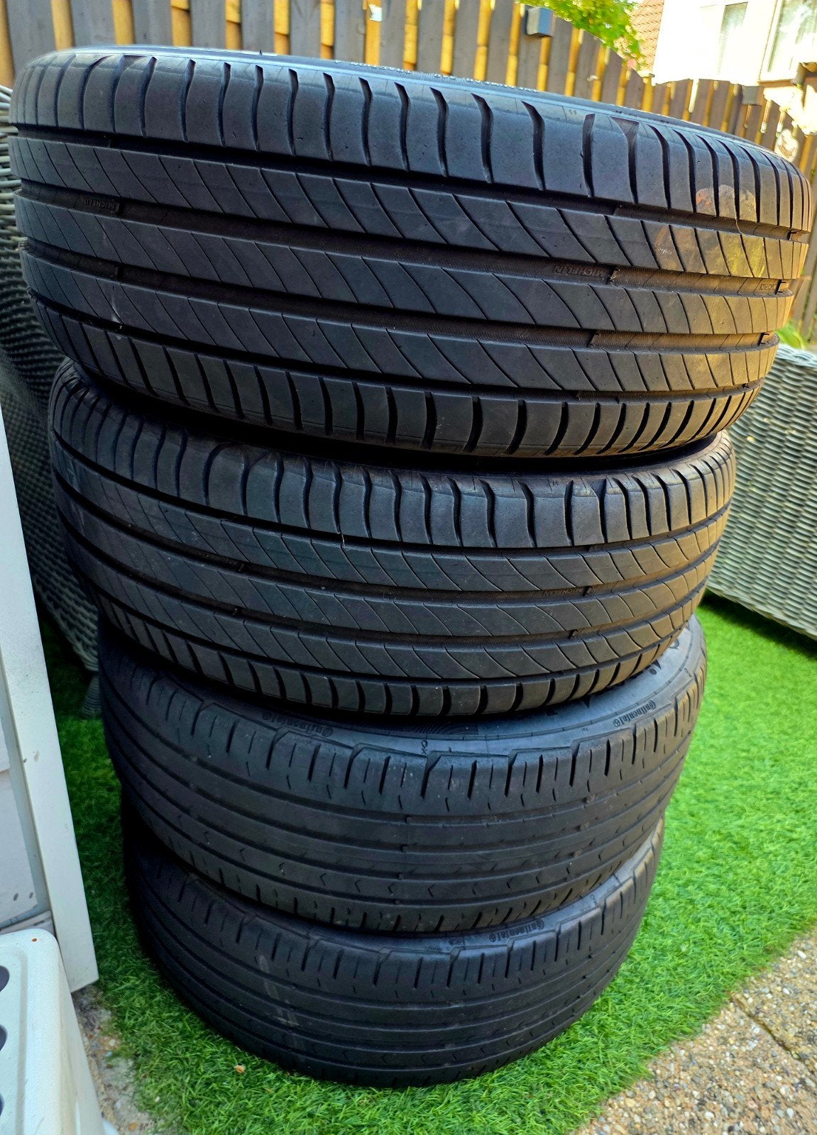 Zafira a Velgen met banden 4x originele, Ophalen, 16 inch, 205 mm, Band(en)