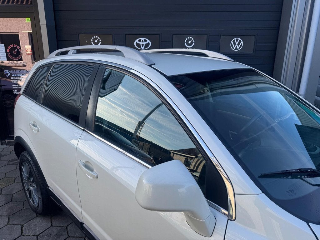 Opel Antara 2.4-16V Temptation - LM Velgen - New apk - Lage, Auto's, Opel, Stof, Gebruikt, Zwart, 4 cilinders