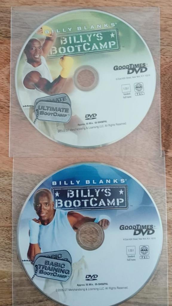Billy's Bootcamp DVD's - Ultimate & Basic Training, Alle leeftijden, Ophalen of Verzenden, Gebruikt, Cursus of Instructie