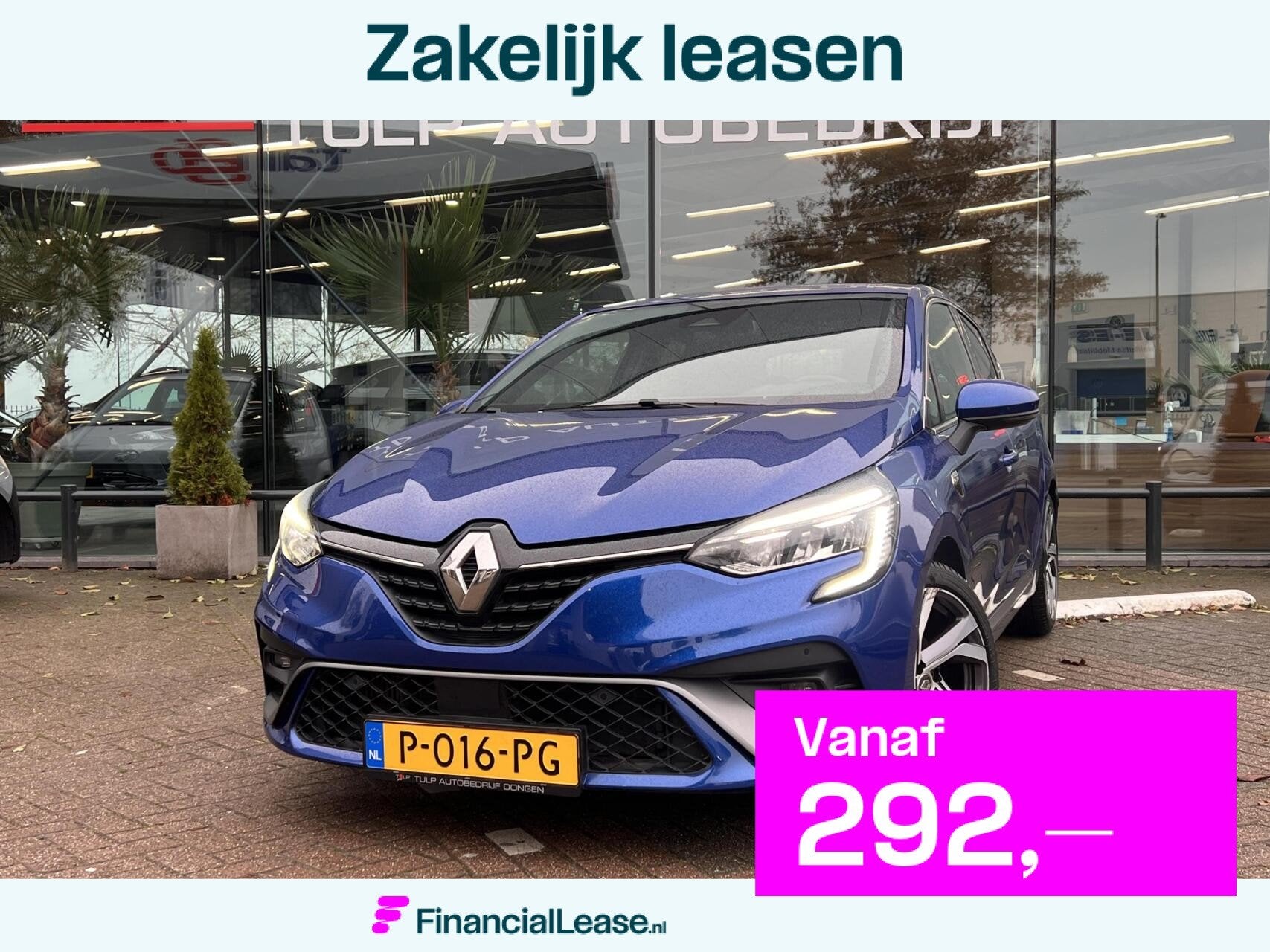 Renault Clio 1.3 TCe R.S. Line Clima Cruise Navi Dealer, Dealer onderhouden, Gebruikt, 4 cilinders, 1133 kg