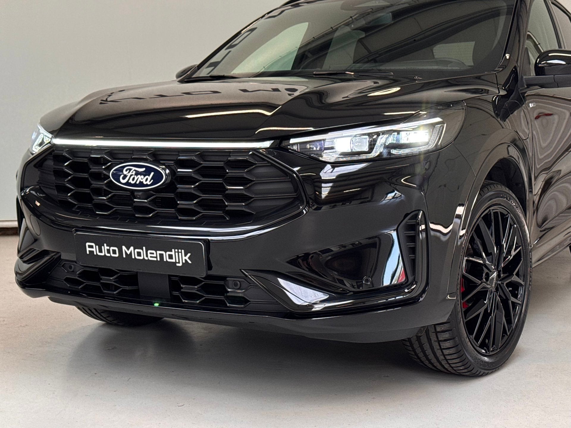 Ford Kuga 2.5 PHEV ST-Line X / Pano / el trhaak / Alcant / B, Auto's, Gebruikt, 4 cilinders, Zwart, Bedrijf