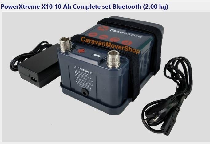 PowerXtreme X10 Caravan Mover Accu 2 kg met 5 jaar garantie, Ophalen of Verzenden, Nieuw