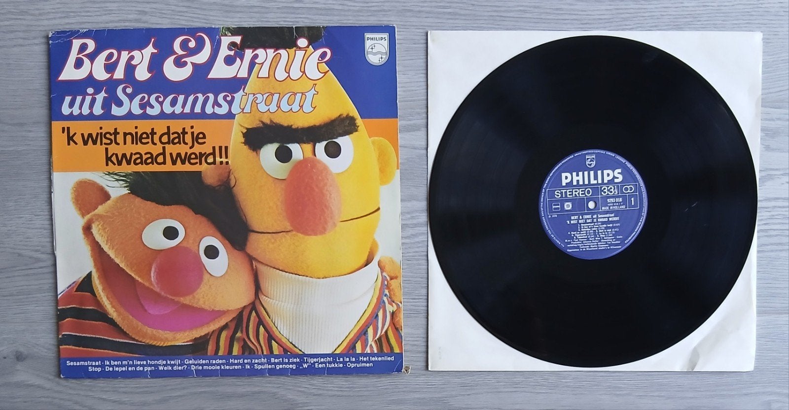 Bert & Ernie - 'k Wist Niet Dat Je Kwaad Werd !! - Vinyl LP, Ophalen of Verzenden, Gebruikt, 12 inch, Levenslied of Smartlap