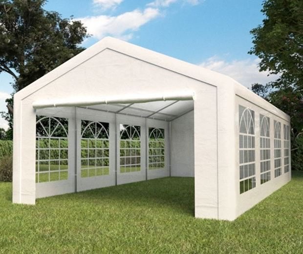 4x8m Partytent Paviljoen Biertent Carport Stalen Frame., Ophalen of Verzenden, Nieuw, 8 meter of meer, Partytent