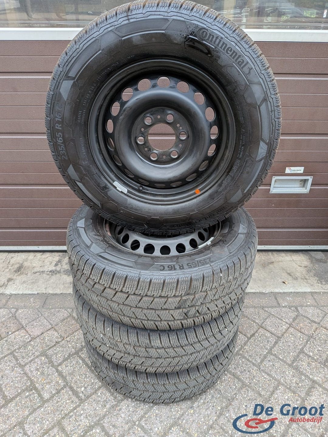 Winterwielen / winterbanden 235/65/16 sprinter, Ophalen, -, Banden en Velgen, Winterbanden
