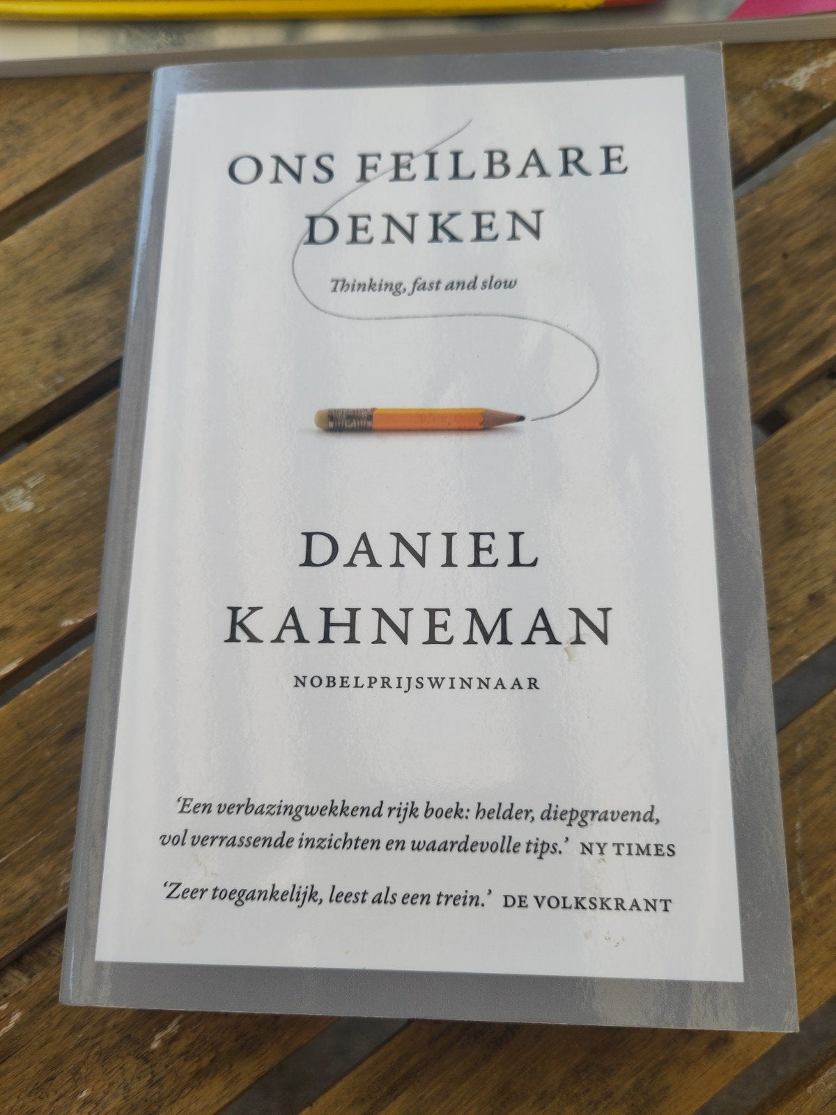 Daniel Kahneman - Ons feilbare denken, Boeken, Ophalen of Verzenden, Daniel Kahneman, Ontwikkelingspsychologie, Zo goed als nieuw