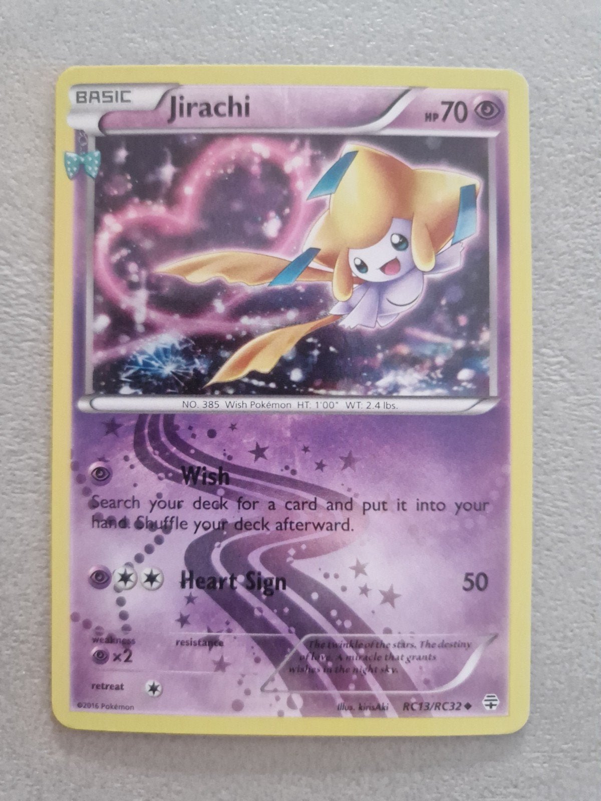Jirachi RC13/RC32 Pokémon kaart, Ophalen of Verzenden
