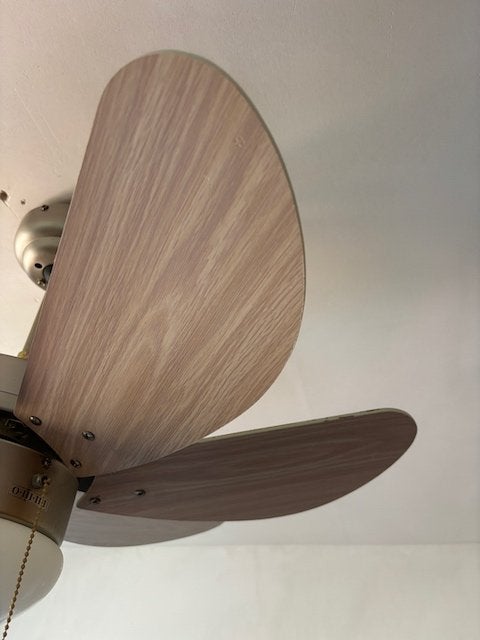 2 Plafond ventilatoren, Ophalen, Gebruikt, Plafondventilator