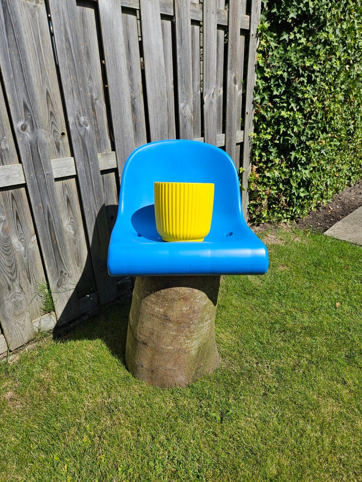 Bloempot., Ophalen, Rond, Aardewerk, Minder dan 40 cm