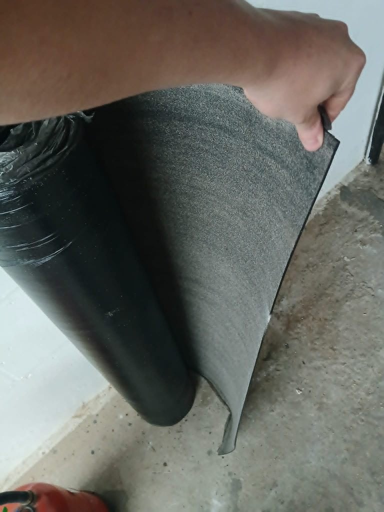 Rol roofing / EPDM dakfolie 100cm breed, Doe-het-zelf en Verbouw, Dakpannen en Dakbedekking, Nieuw, Overige typen, Overige materialen