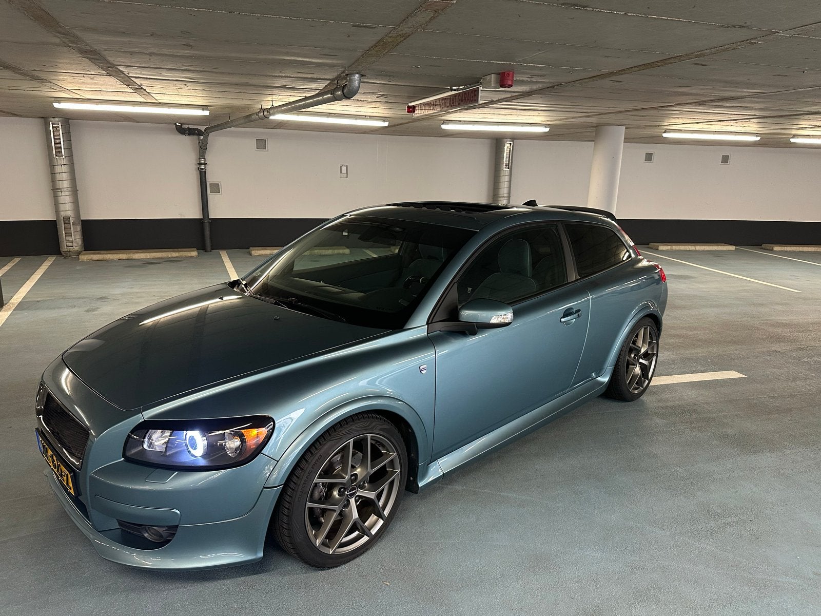 Volvo C30 2.5 T5 Geartronic 2006 Blauw R-design, Auto's, 700 kg, 1337 kg, 2521 cc, 11 km/l