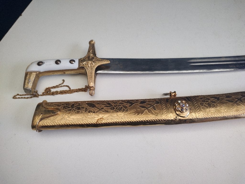 Sabel # 547 - Arabia - sier sabel, Verzenden, Landmacht, Nederland, Zwaard of Sabel
