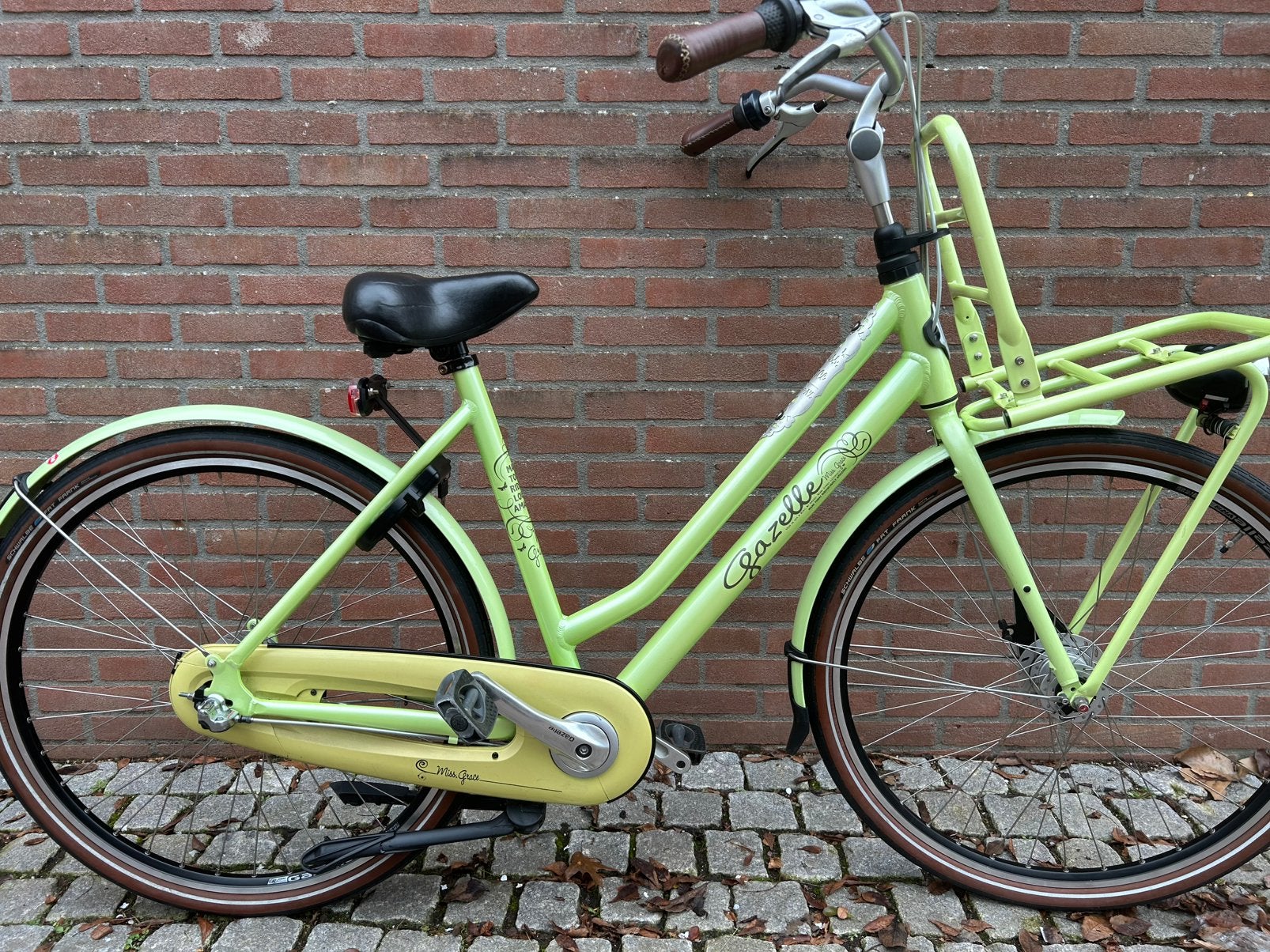 Damesfiets Gazelle Miss Grace 28 inch, Ophalen, 53 tot 56 cm, Versnellingen, Zo goed als nieuw