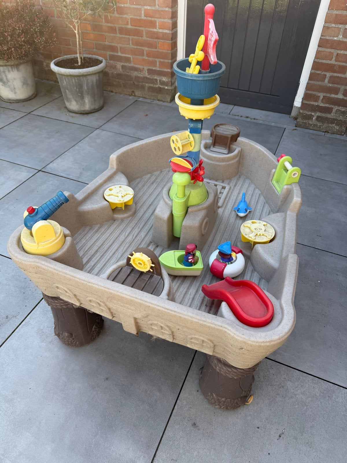Little Tikes Piratenschip Water Tafel, Ophalen, Gebruikt