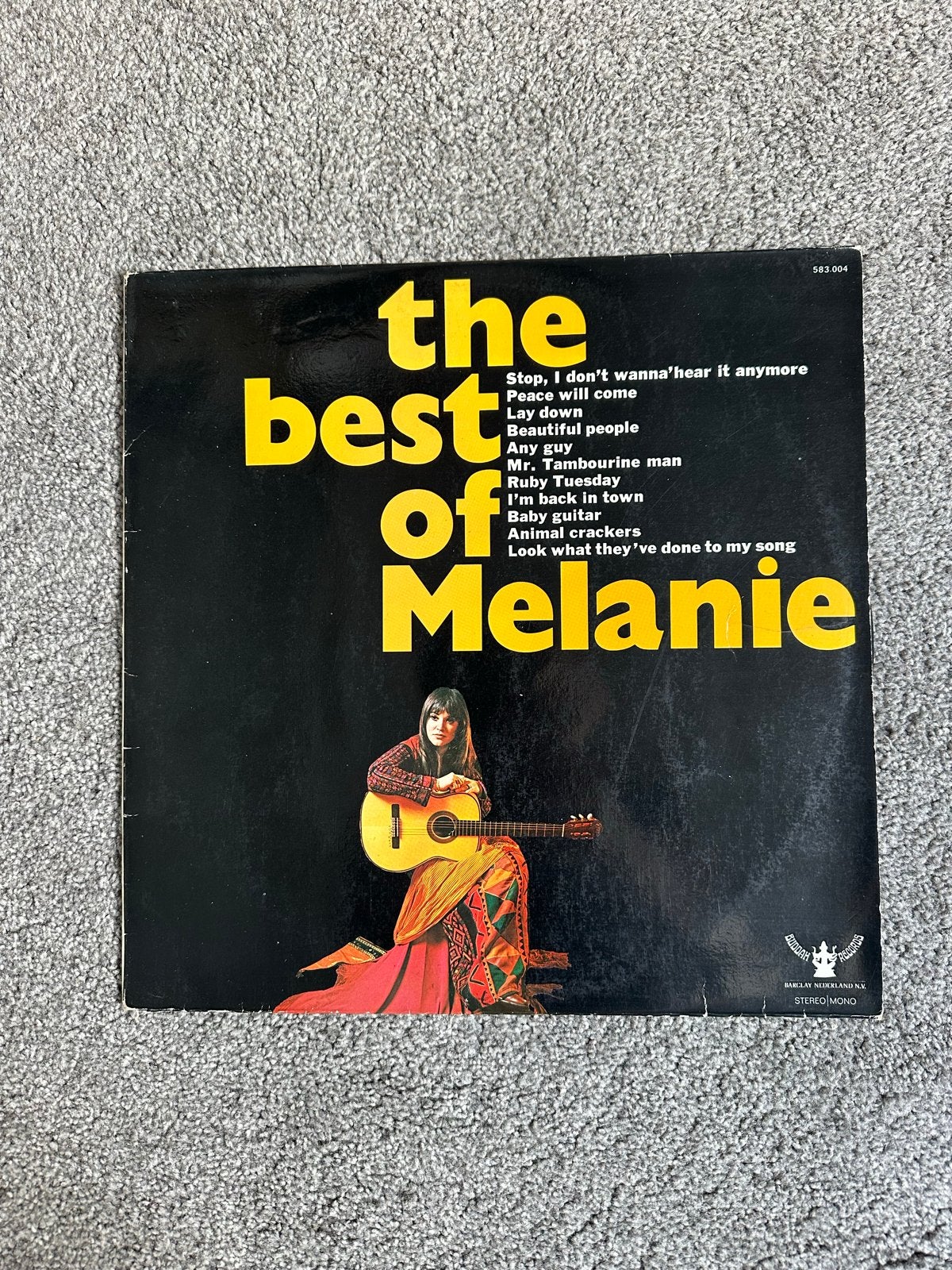 Melanie - The Best Of Melanie LP (1970), LP, Pop, Ophalen of Verzenden, Zo goed als nieuw