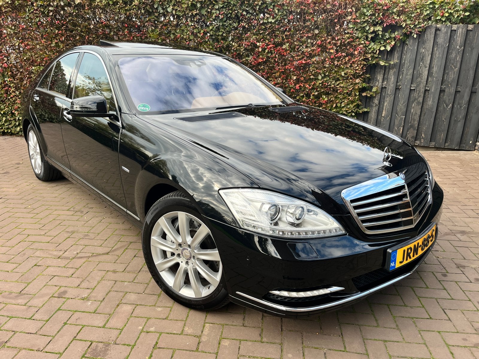Mercedes-Benz S-Klasse 4.7 S500 BE 4MATIC AUT 2011 Zwart, 435 pk, Zwart, Lichtsensor, Particulier