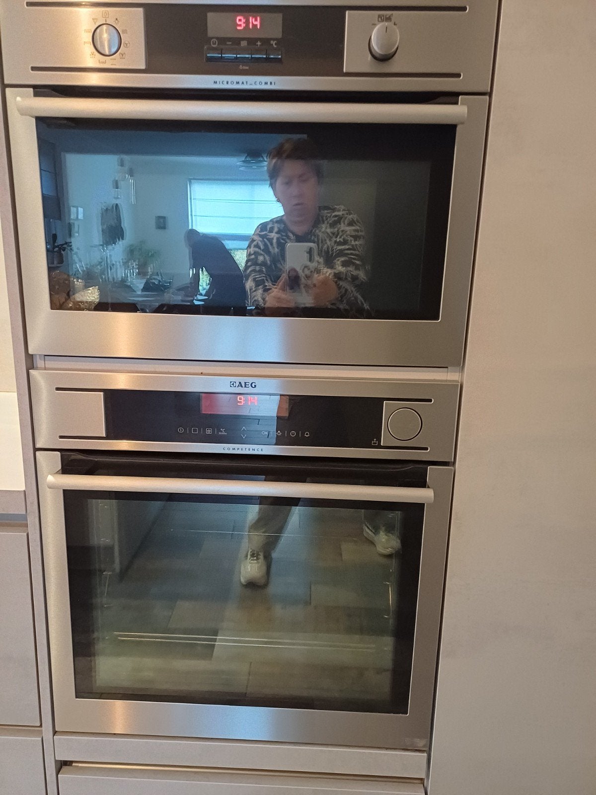aeg combi stoomoven en combi magnetron, Ophalen, Gebruikt, AEG, Combi-oven