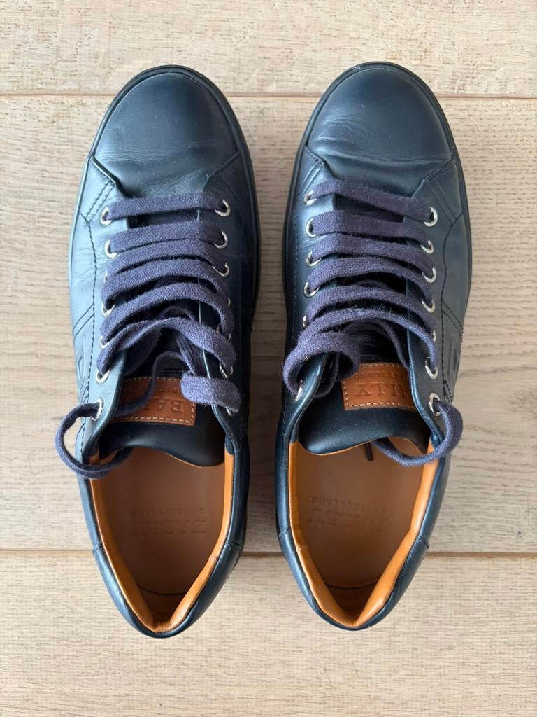 Bally-sneakers, blauw, maat 5, Kleding | Heren, Ophalen of Verzenden, Zo goed als nieuw, Blauw