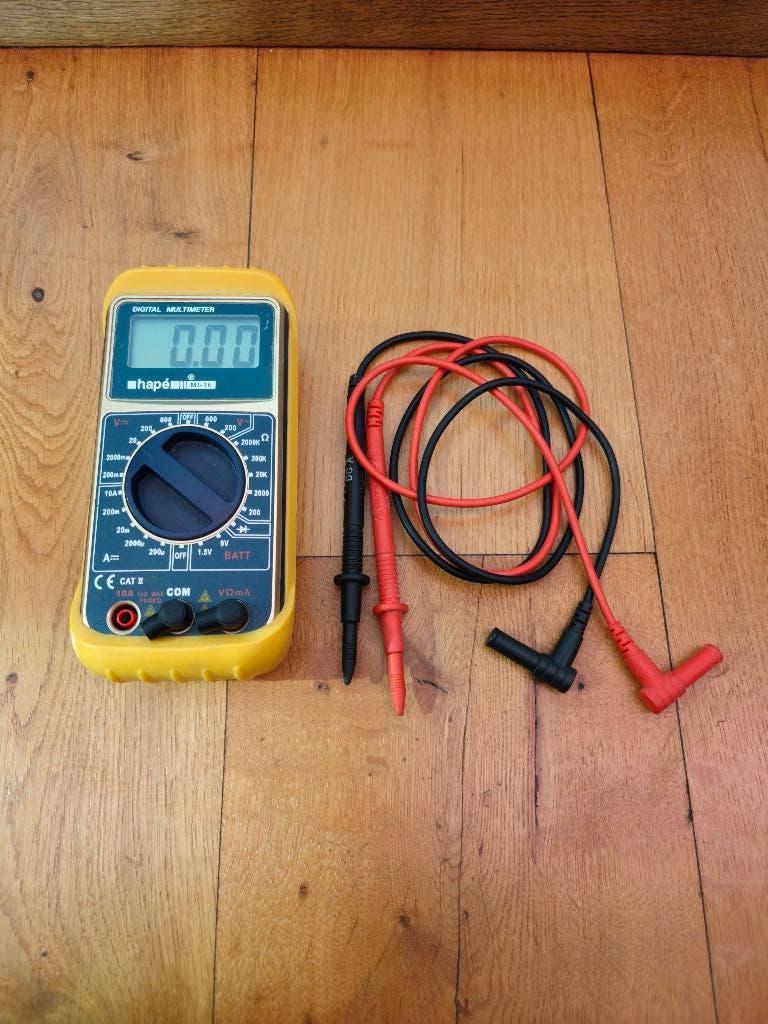Hapé Digitale multimeter mi-16, Doe-het-zelf en Verbouw, Meetapparatuur, Ophalen of Verzenden, Zo goed als nieuw, Multimeter