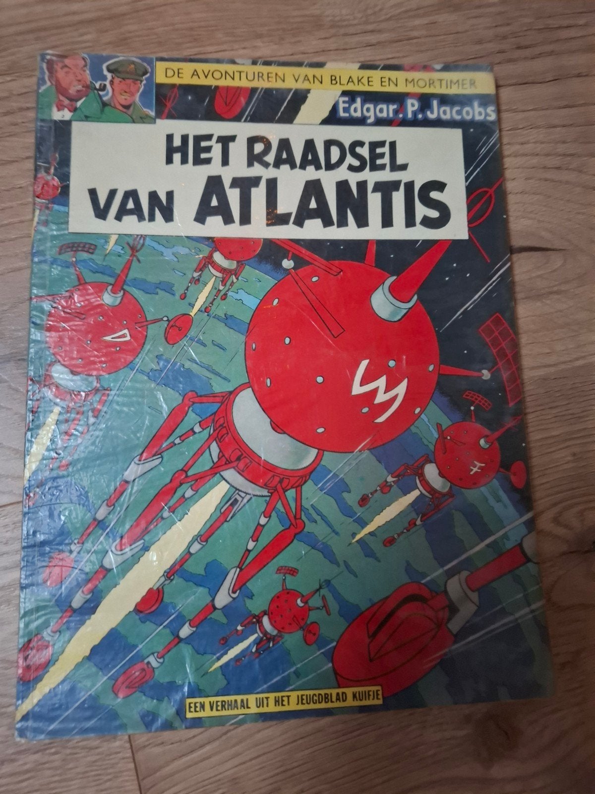 Het Raadsel van Atlantis - Blake en Mortimer (1961), Eén stripboek, Ophalen of Verzenden, Gelezen, Edgar P. Jacobs