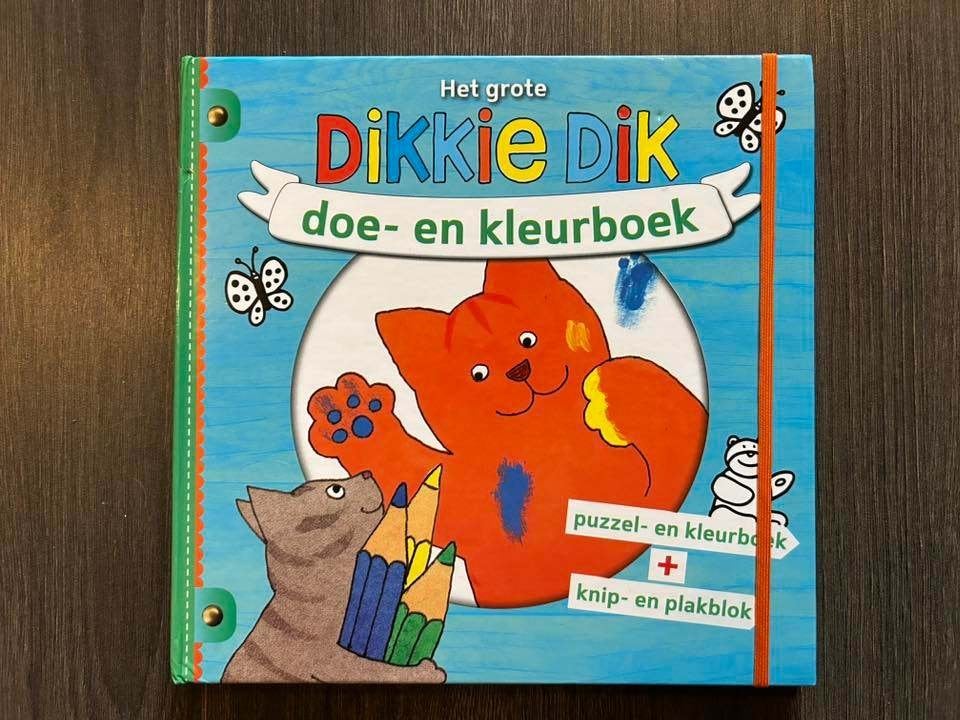 Het grote Dikkie Dik doe - en kleurboek - Jet Boeke, Ophalen of Verzenden, Nieuw