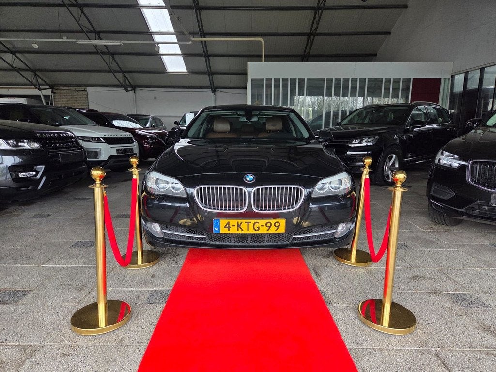 BMW 5-serie 525D 3.0D Pano+ Cognac Interior FULL!, Automaat, Euro 5, Achterwielaandrijving, 4 cilinders