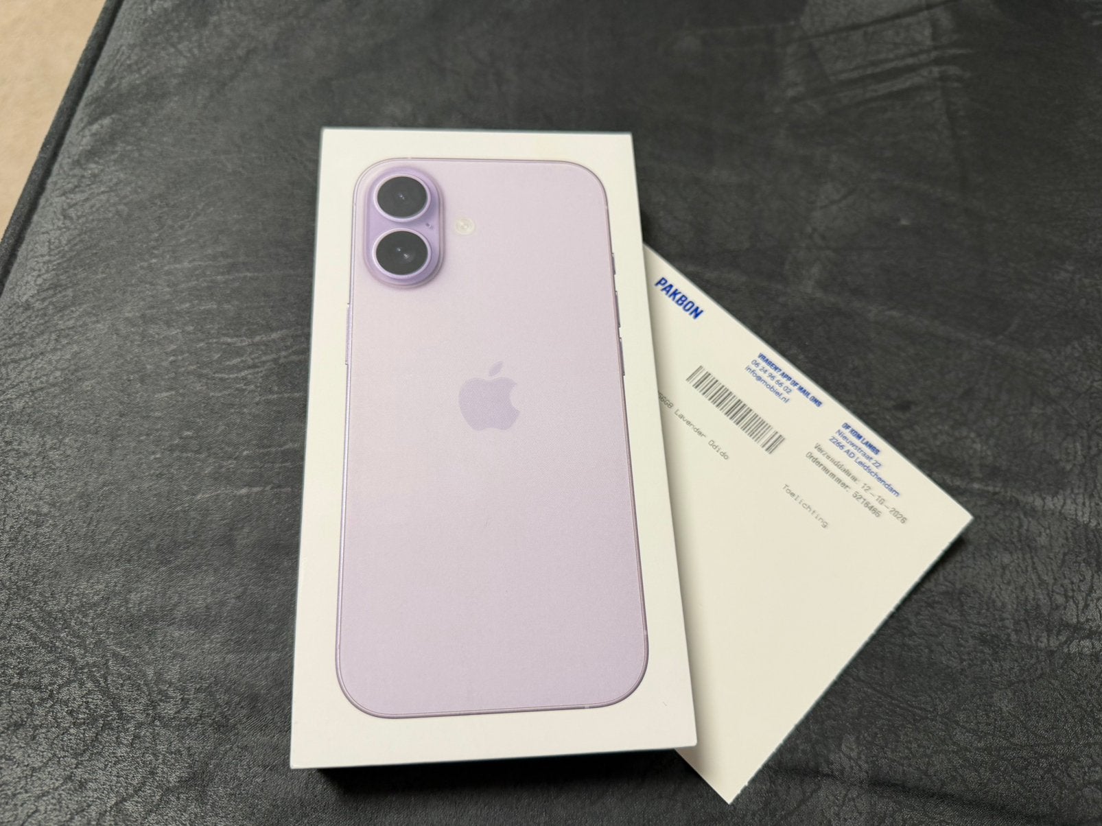 IPhone 17 256 GB 5G nieuw met bon inruilen mogelijk, Telecommunicatie, Overige modellen, Paars, Nieuw, Zonder simlock