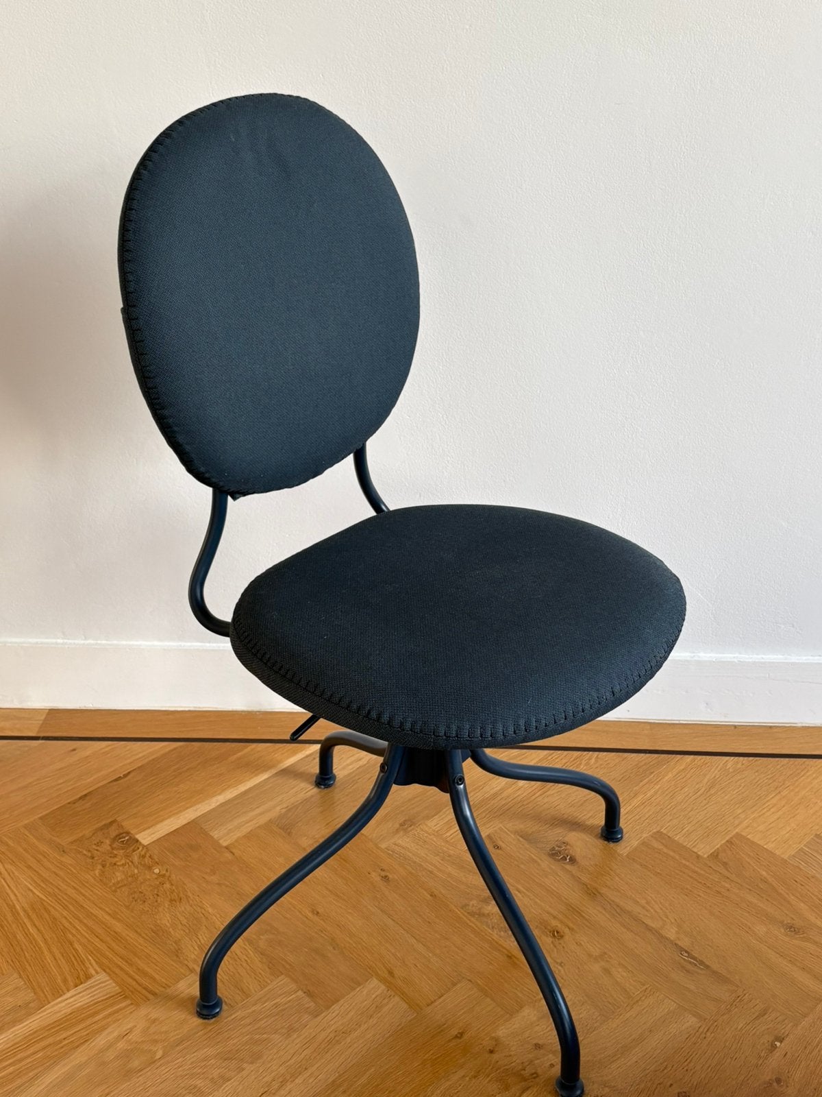 Bureaustoel blauwe, Ophalen, Zo goed als nieuw, Blauw, Bureaustoel