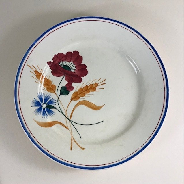 Frans plat bord d’Onnaing Messidor