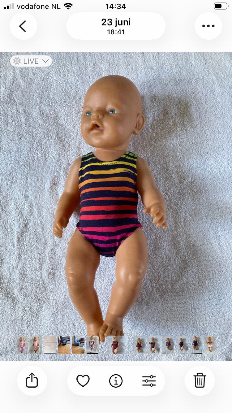 Poppenkleding, Ophalen of Verzenden, Nieuw, Babypop