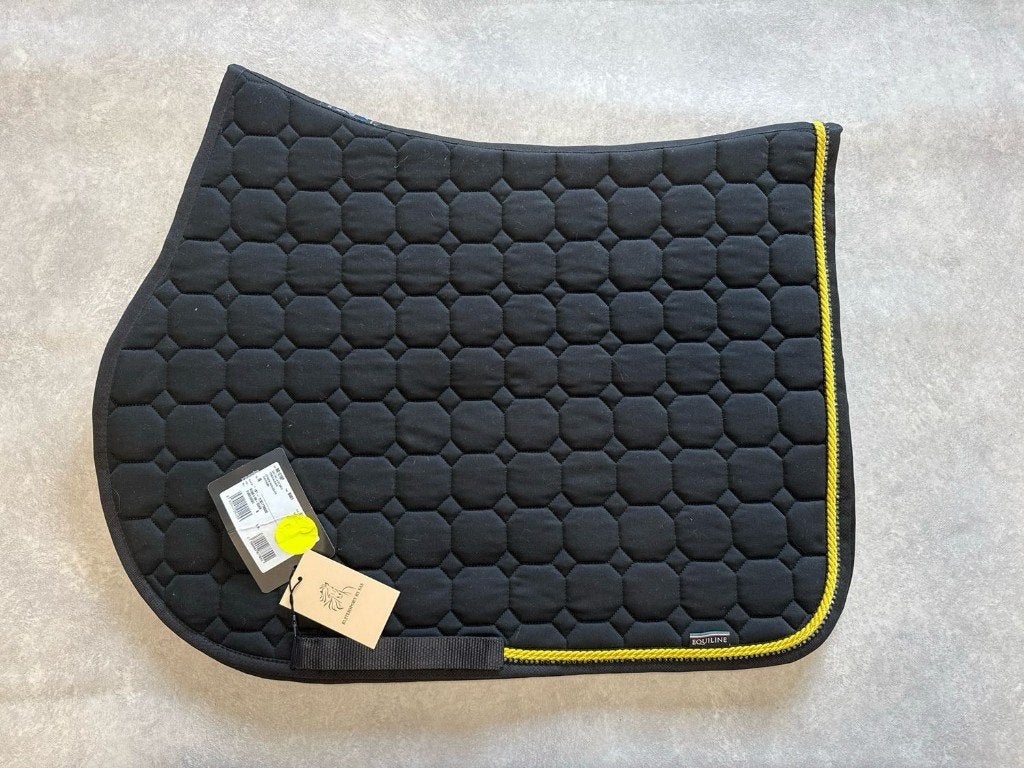 Equiline dekje zwart geel full spring, Full (L), Nieuw, Ophalen of Verzenden, Zwart