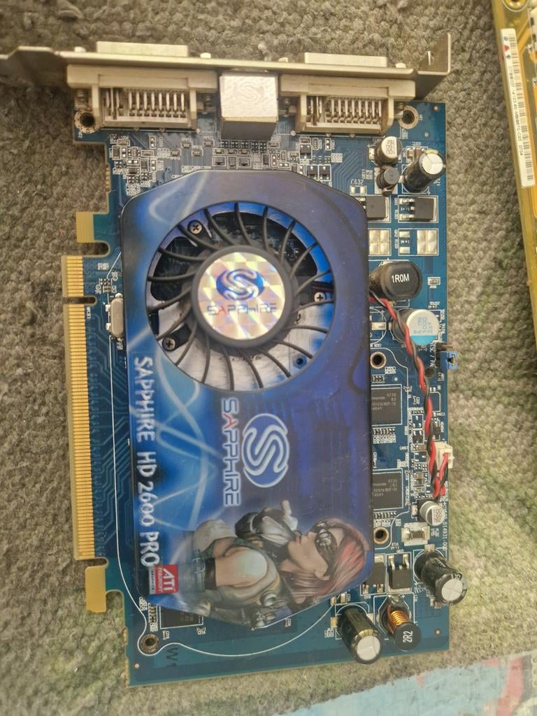Sapphire HD 2600 PRO Grafische Kaart - Gebruikt, Computers en Software, Videokaarten, Gebruikt, AMD, Ophalen of Verzenden, PCI-Express 1