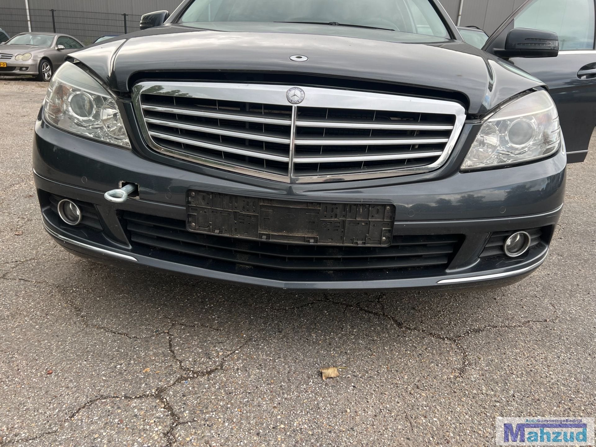 MERCEDES C KLASSE W204 S204 Grijs C755 Voorbumper 2007-2010, Gebruikt, Mercedes-Benz AG, Mercedes-Benz, Ophalen of Verzenden