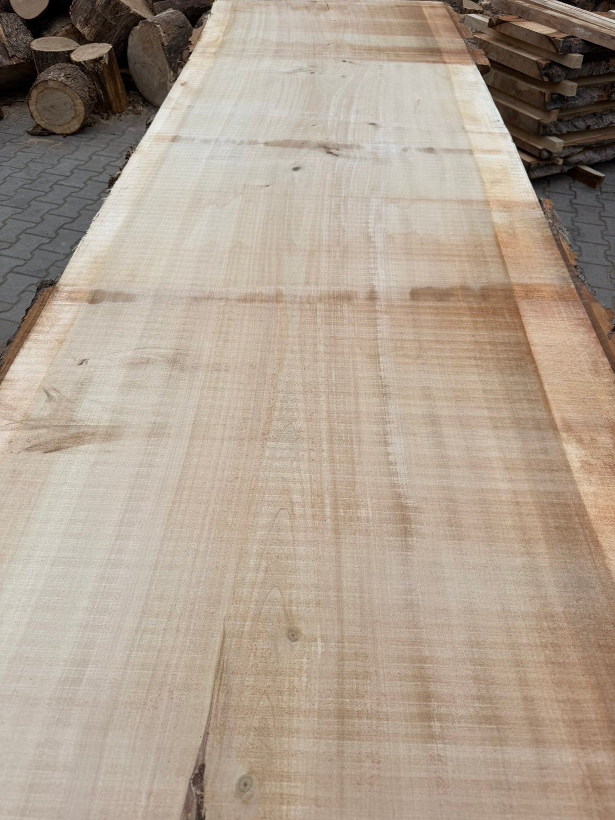 Zeer grote boomstamtafels 300x 90 x 7 cm, Ophalen, 200 cm of meer, 50 tot 100 cm, Zo goed als nieuw