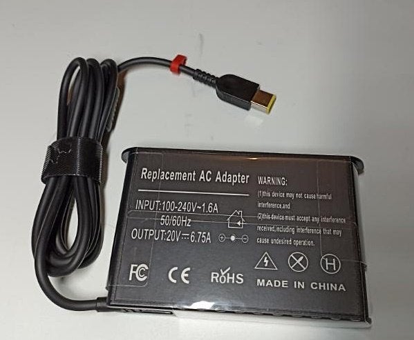 20V 6.75A (135W) oplader Lenovo Ideapad Y50 Legion,ThinkPad, Computers en Software, Drrkd2026@gmail.com, Nieuw, Ophalen of Verzenden