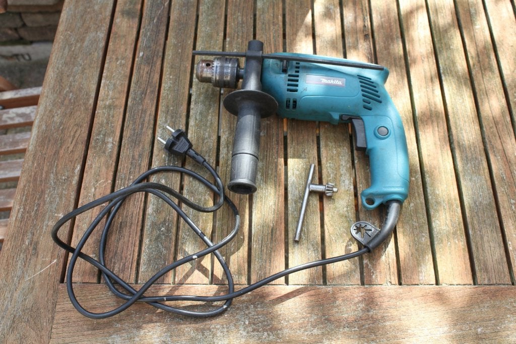 Makita HP1500 klopboormachine 550W, Gebruikt, Klopboormechanisme, 400 tot 600 watt, Ophalen