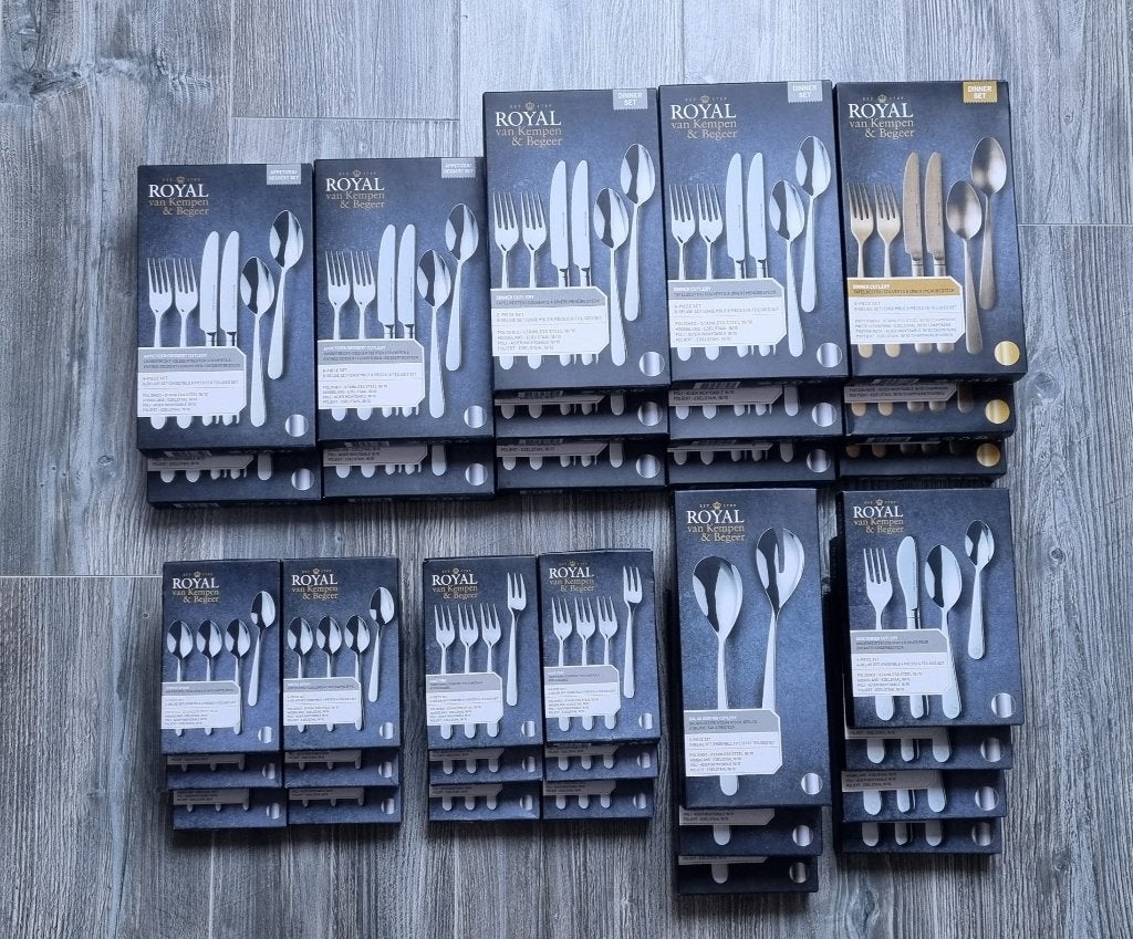 Royal van Kempen en Begeer // Bestek, Huis en Inrichting, Keuken | Bestek, Royal Van Kempen & Begeer, Bestekset, Overige typen