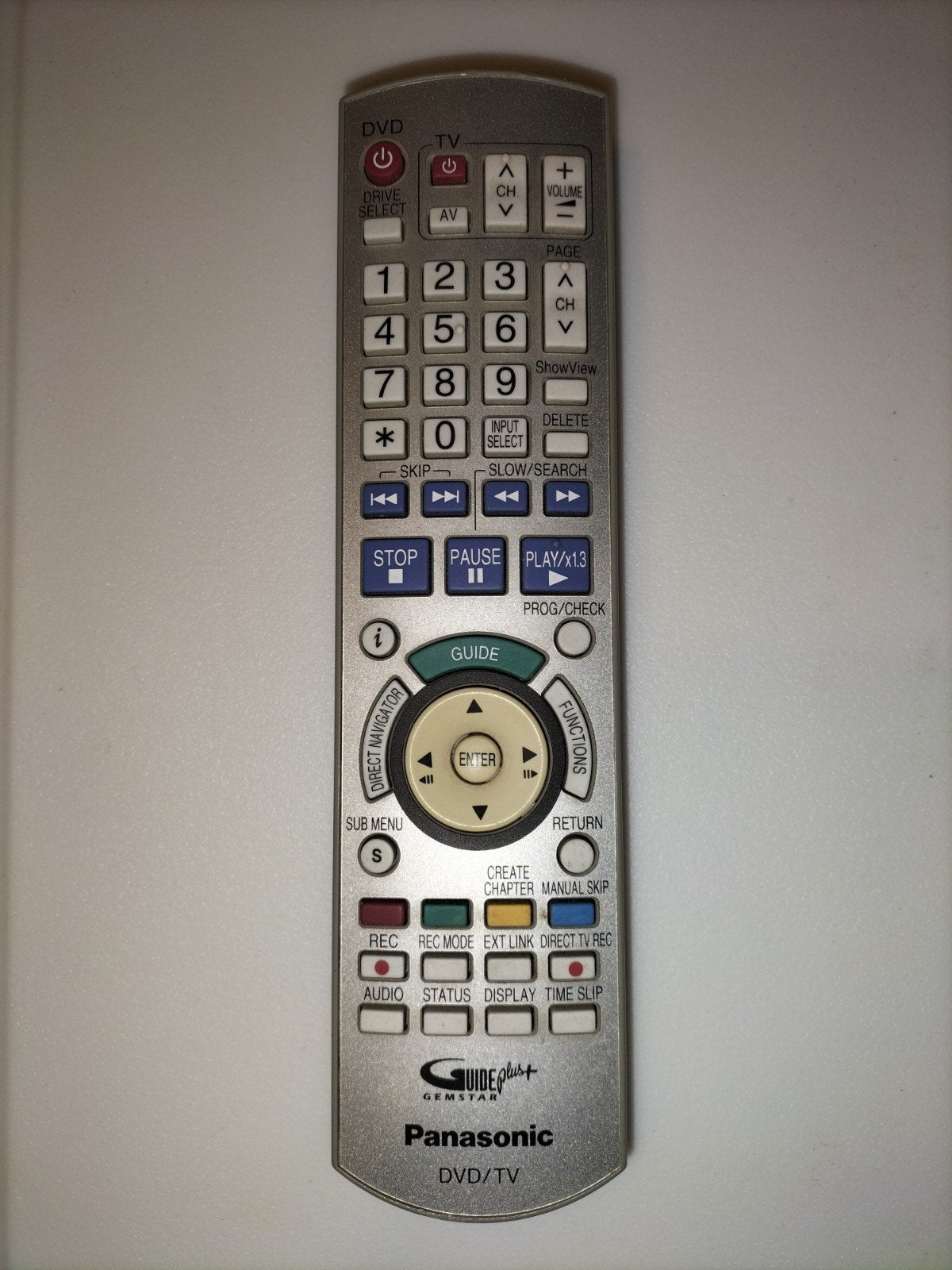 Originele Panasonic EUR7659Y60 Afstandsbediening DVD/TV/HDD, Ophalen of Verzenden, Gebruikt, Origineel, Dvd
