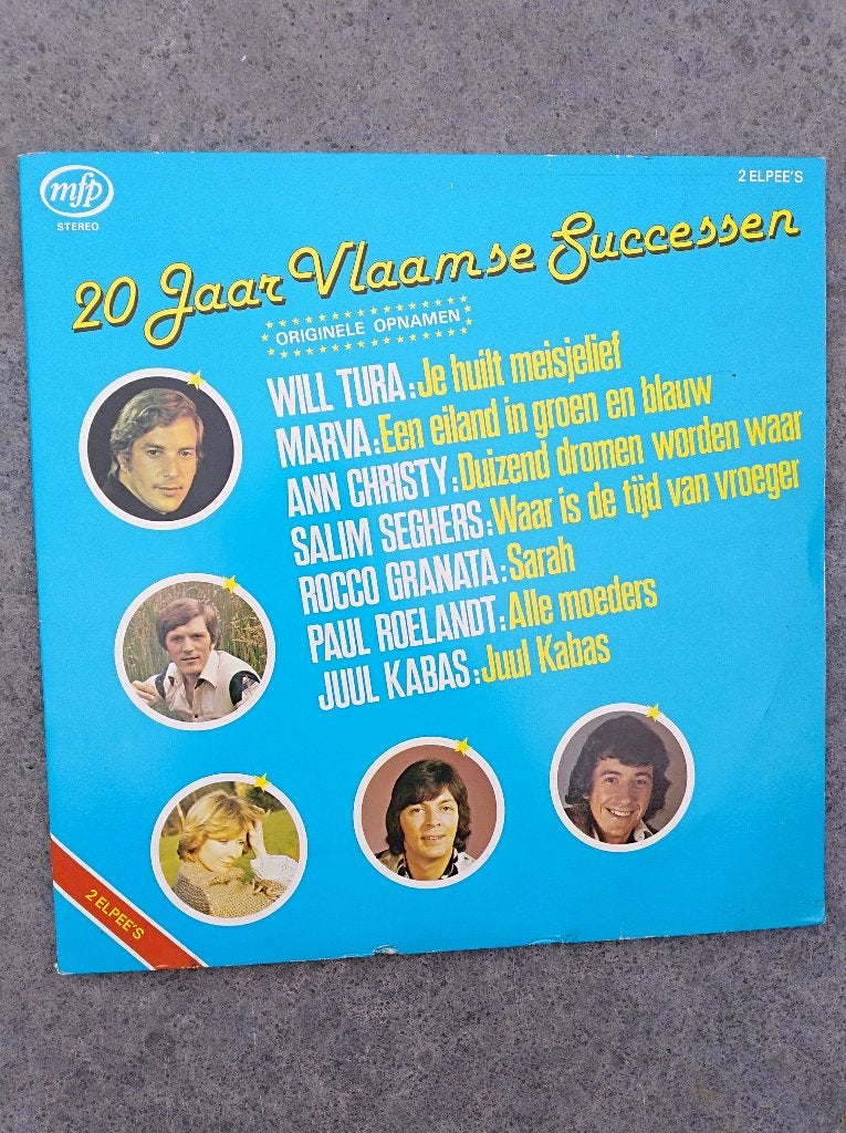 20 JAAR VLAAMSE SUCCESSEN - 2 Elpees! (zie beschrijving!), Ophalen of Verzenden, Zo goed als nieuw, Overige formaten, Levenslied of Smartlap