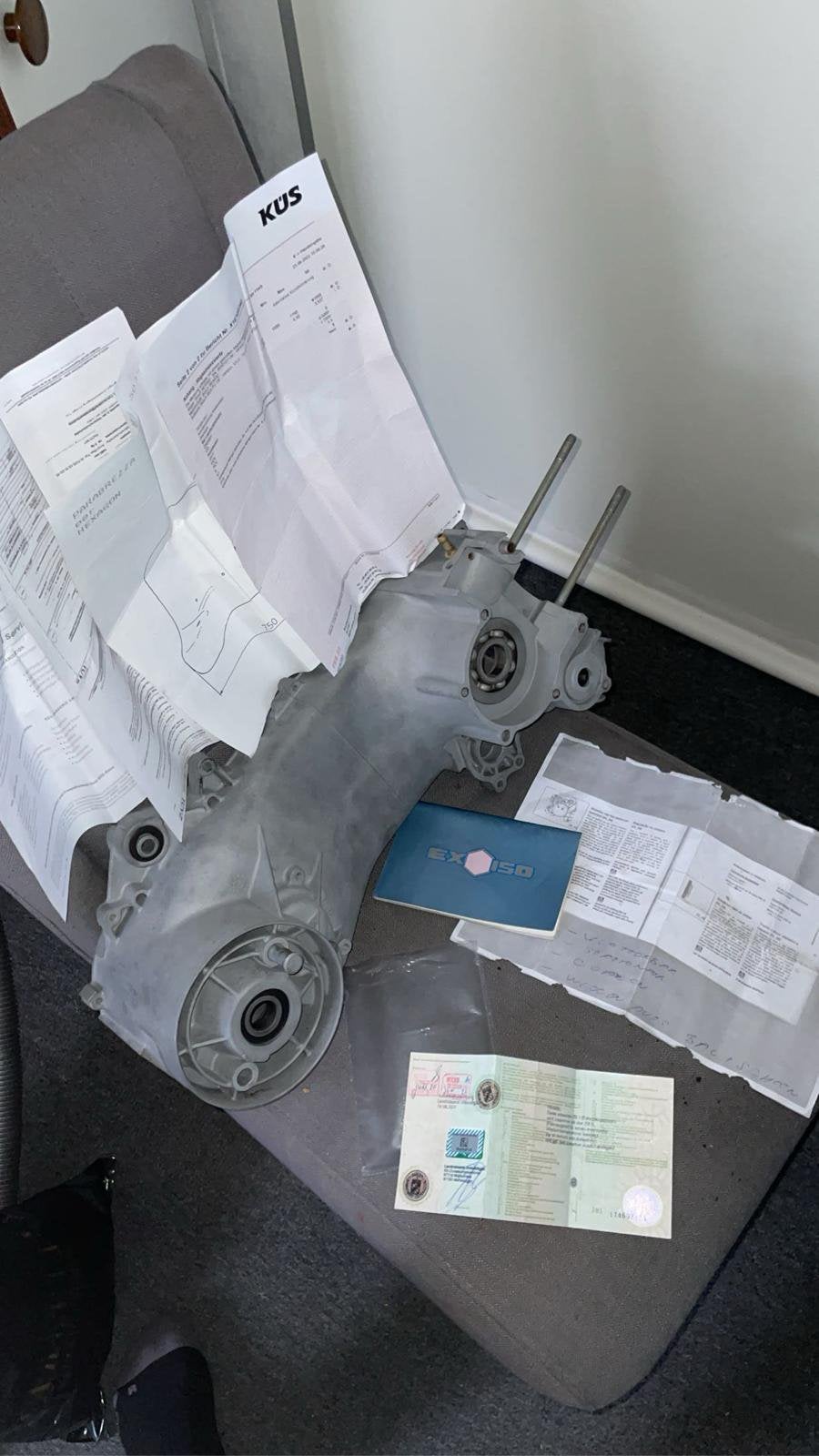 Hexagon 150cc carter, Ophalen of Verzenden, Zo goed als nieuw, Blok, Piaggio