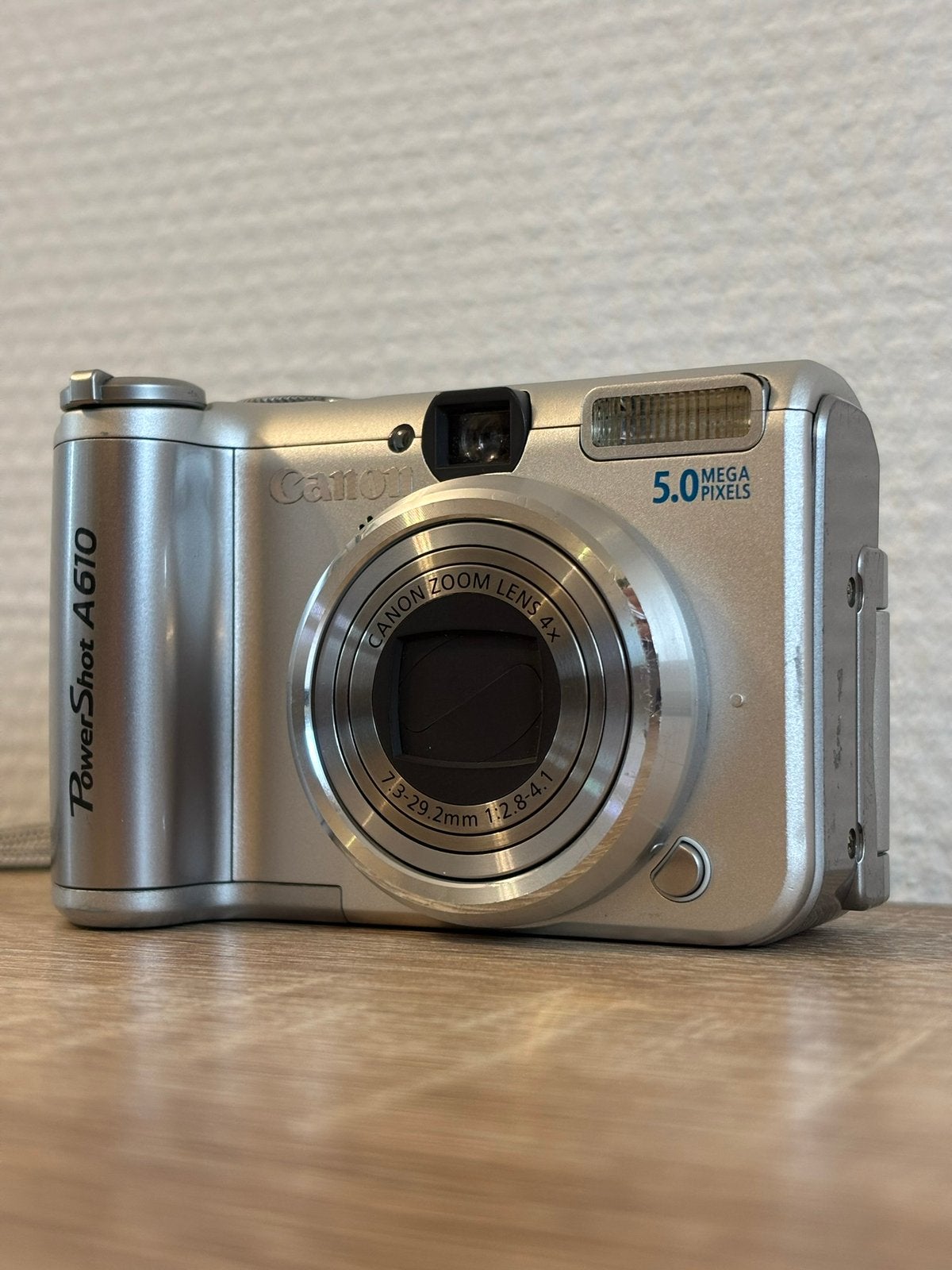 CANON PowerShot A610, metalen behuizing, in zeer goede staat, Canon, Ophalen of Verzenden, Zo goed als nieuw, Compactcamera