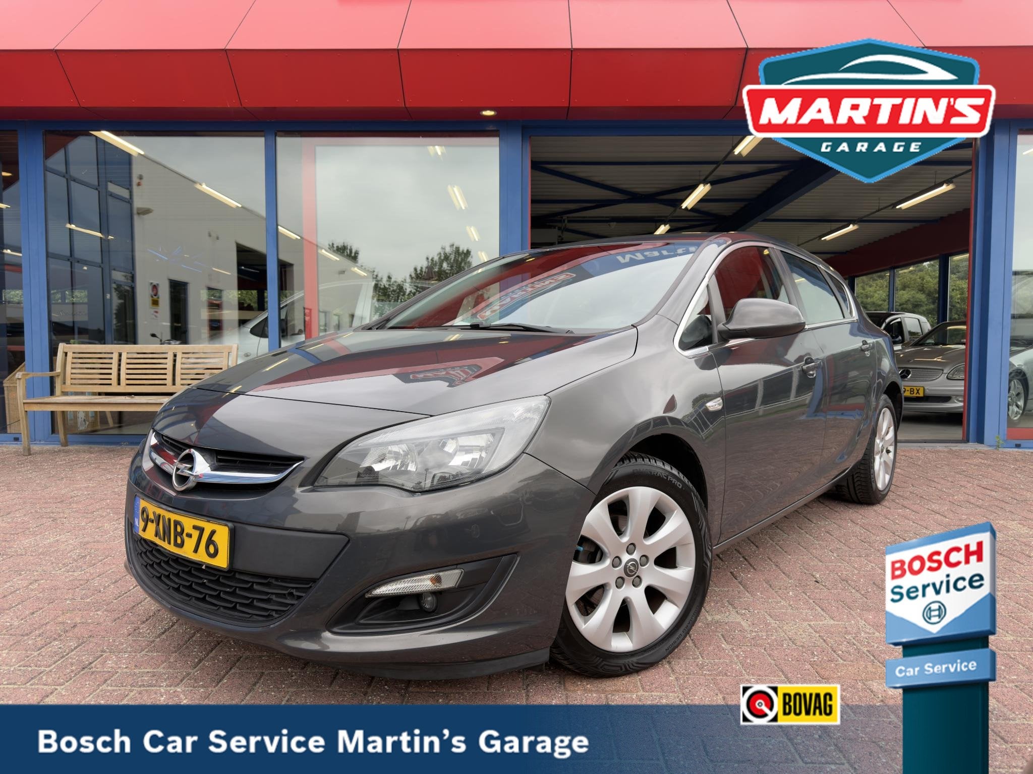 Opel Astra 1.4 Turbo Blitz Zeer Nette Staat | Navigatie | Cl, Voorwielaandrijving, Euro 5, Stof, Gebruikt