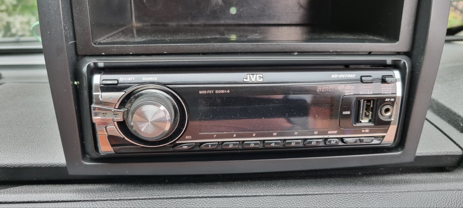 JVC KD-DV7402 Autoradio - DVD/CD Receiver, Auto diversen, Autoradio's, Ophalen of Verzenden, Gebruikt
