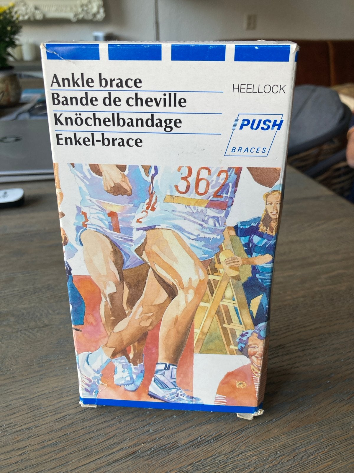 Nw Enkel-brace/Push brace met Heellock, links mt3 30-32,5cm, Diversen, Ophalen of Verzenden, Nieuw