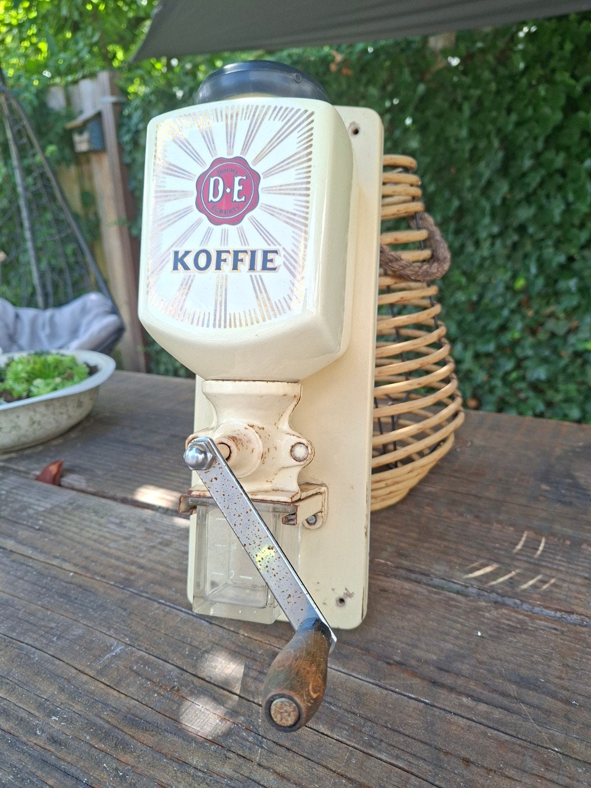 oude koffiemolen DE, Antiek en Kunst, Antiek | Keukenbenodigdheden, Ophalen