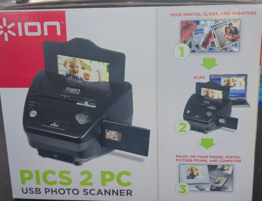 ION Pics to PC, Fotoscanner, ION Audio, Ophalen of Verzenden, Zo goed als nieuw