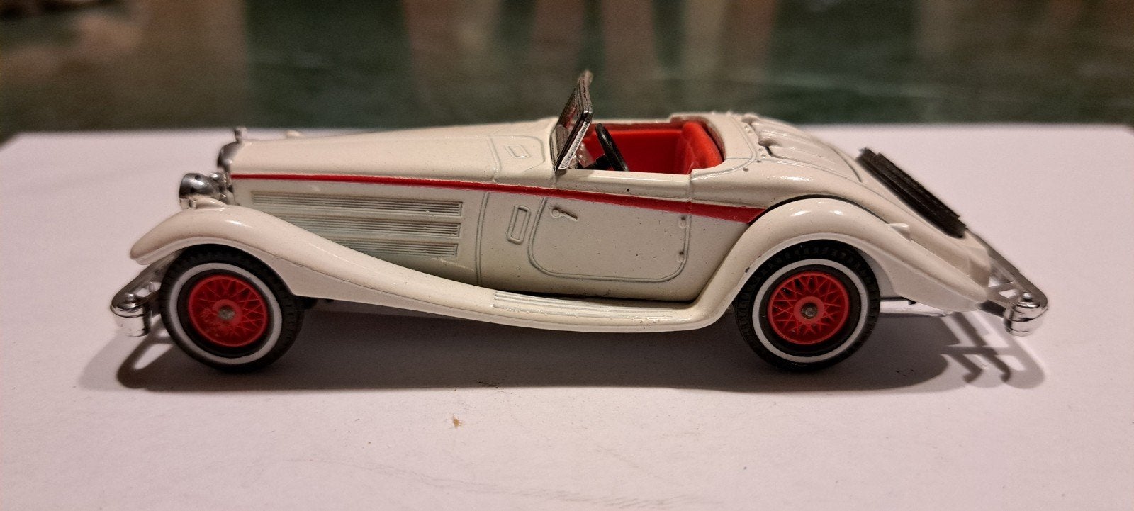 mercedes 540k 1937 1:43, Ophalen of Verzenden, Auto, Matchbox