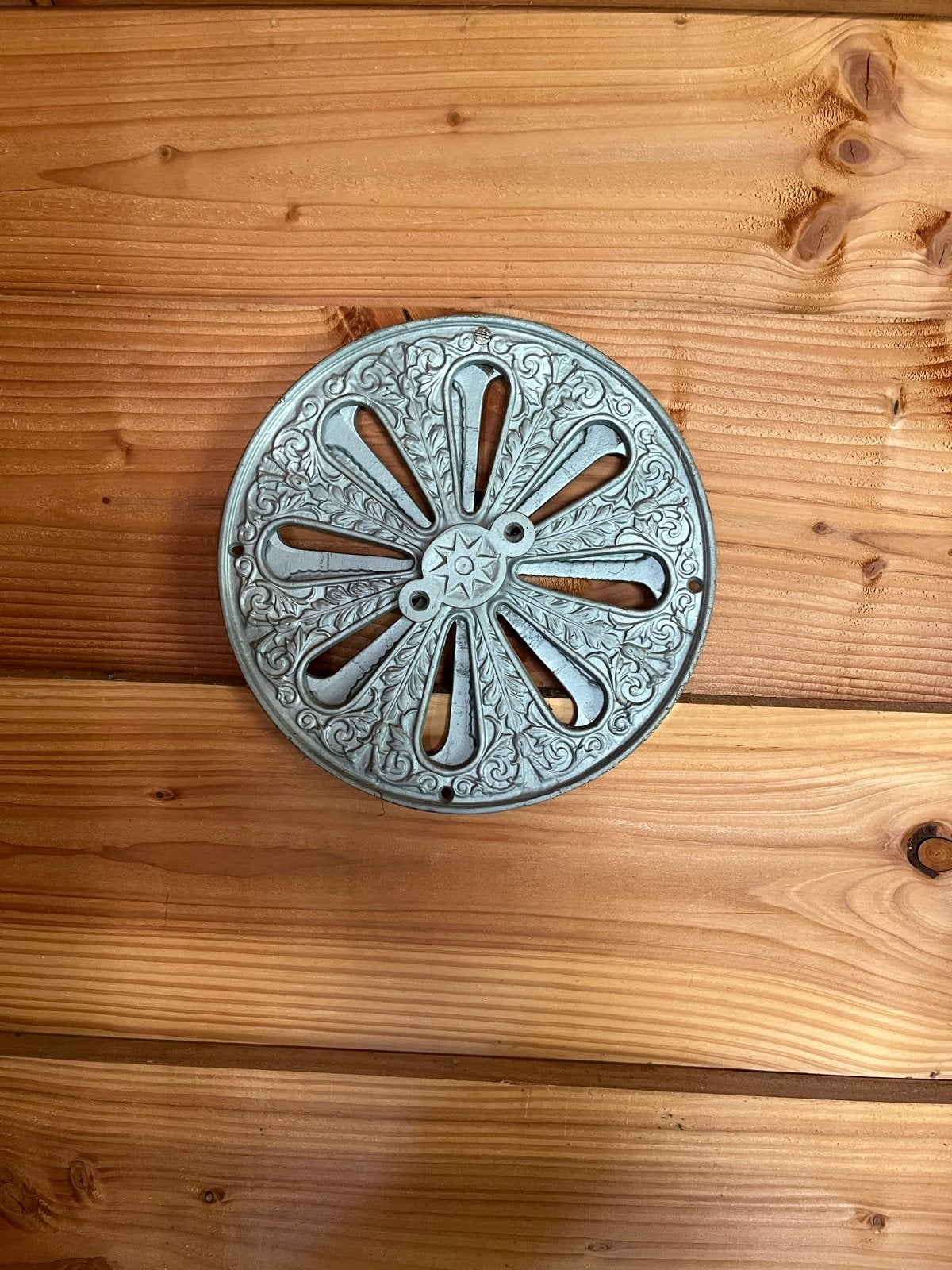 Decoratief gietijzeren ventilatierooster, Ophalen of Verzenden