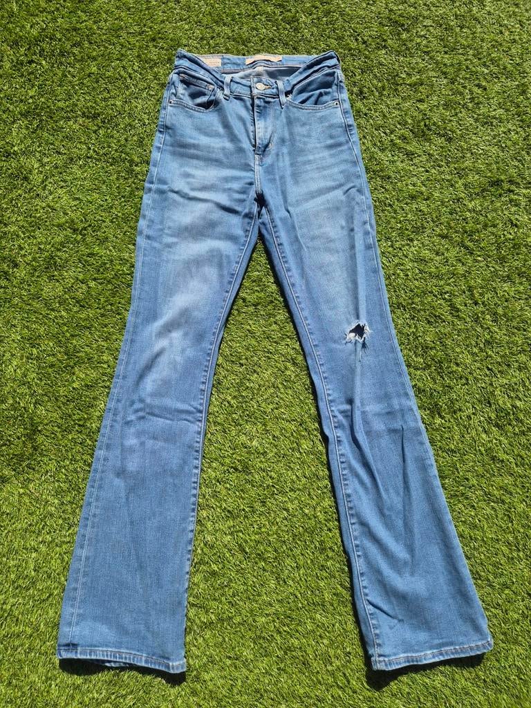 Spijkerbroek maat 25, Blauw, Ophalen of Verzenden, Zo goed als nieuw, W27 (confectie 34) of kleiner
