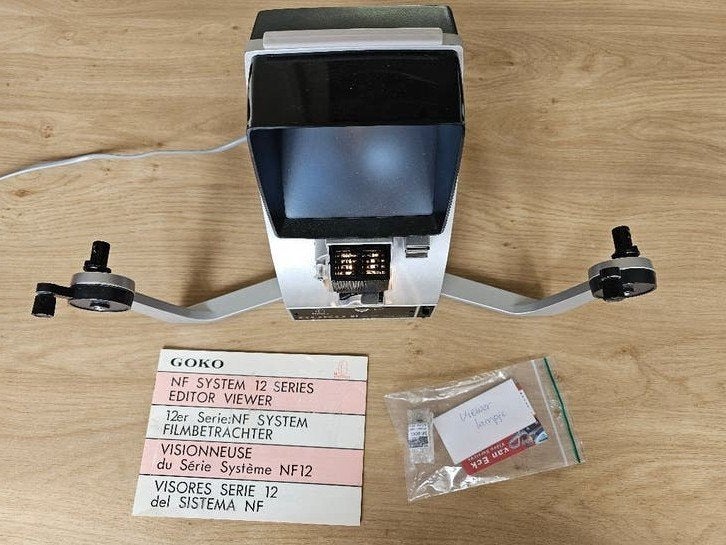 GOKO NF 2002 Editor Viewer – Super 8 / Single 8 – werkend, Ophalen, 1960 tot 1980, Overige typen